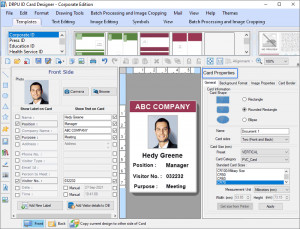 DRPU ID Cards Maker - náhled