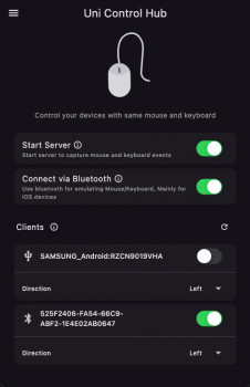 UniControlHub - náhled