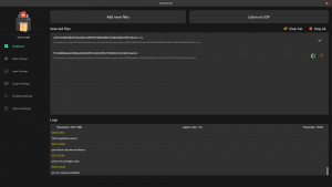 CCExtractor flutter GUI - náhled