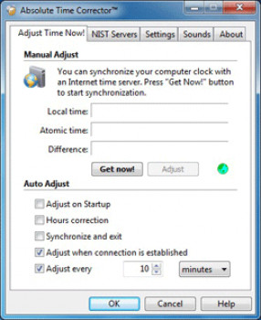 Absolute Time Corrector - náhled