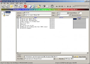 WinXMedia CD MP3/WAV/WMA Converter - náhled