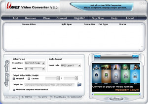 Apex Video Converter - náhled
