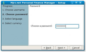 Mjrz.net Personal Finance Manager - náhled