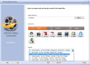 All Free Video Converter - náhled