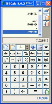 ESBCalc - náhled