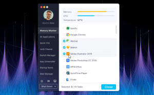 DMmenu for Mac - náhled