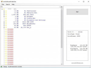 isimSoftware Folder Size - náhled