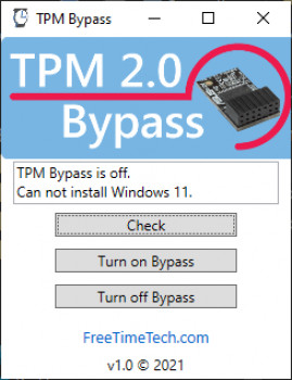 TPM Bypass - náhled