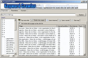 Keyword Crawler - náhled