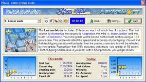 MaxType Typing Tutor - náhled