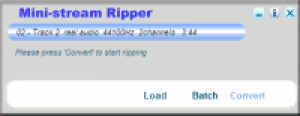 Mini-stream Ripper - náhled