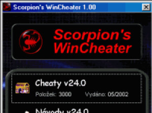 Scorpion's WinCheater - náhled