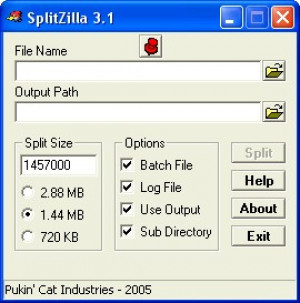 SplitZilla - náhled