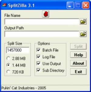 SplitZilla - náhled