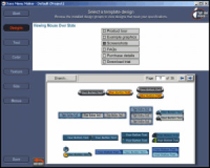 Xara Menu Maker - náhled