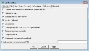 Retriever Download Manager - náhled