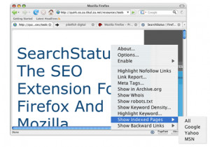 SearchStatus - náhled