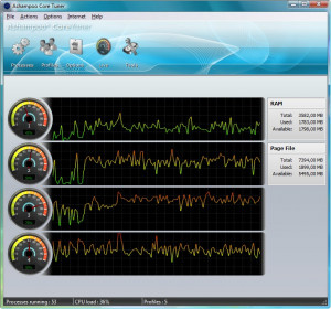 Ashampoo Core Tuner - náhled