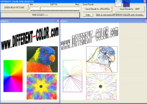 Different Color Find Edges - náhled