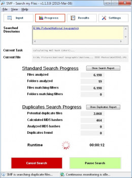 Search My Files - náhled