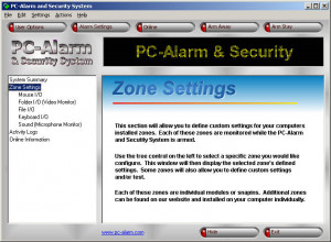 PC-Alarm and Security System - náhled