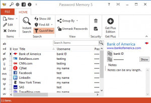 Password Memory - náhled