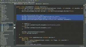 Android Studio - náhled