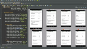 Android Studio - náhled
