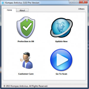 Kompas Antivirus - náhled