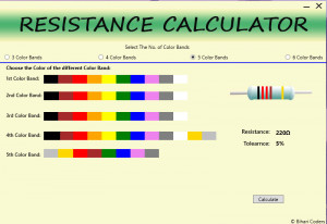 Resistance Calculator - náhled