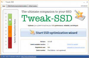 Tweak-SSD - náhled