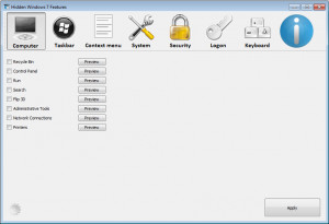 Hidden Windows 7 Features - náhled