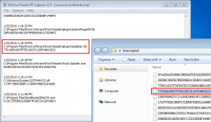 NoVirusThanks PE Capture - náhled