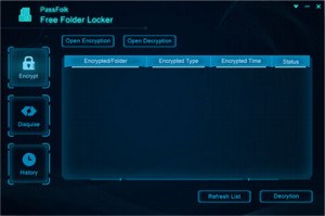 PassFolk Free Folder Locker - náhled