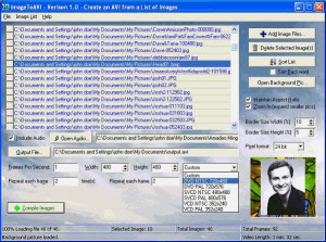 Image To AVI - náhled