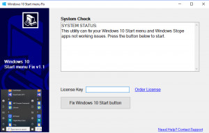 Windows 10 Start menu Fix - náhled