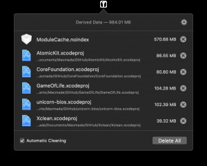 Xclean - náhled