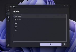 My Notes - náhled