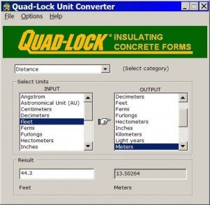 Quad-Lock Unit Converter - náhled