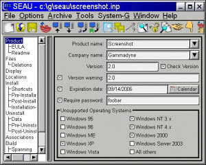 Self-Extracting Archive Utility - náhled