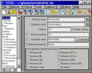 Self-Extracting Archive Utility - náhled