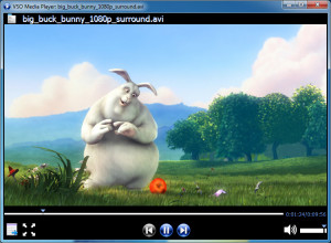 VSO Media Player - náhled