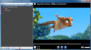 VSO Media Player - náhled