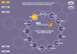 Xara Webstyle - náhled