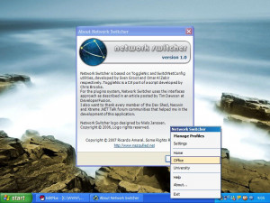 Network Switcher - náhled