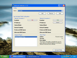 Network Switcher - náhled