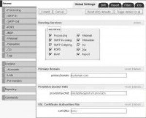 AXIGEN Mail Server - náhled