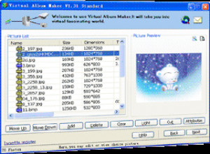 Virtual Album Maker Standard - náhled