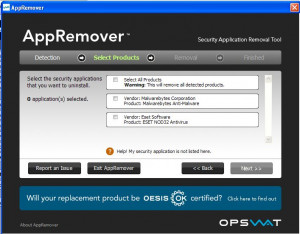 AppRemover - náhled