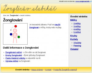 Žonglérův slabikář - náhled